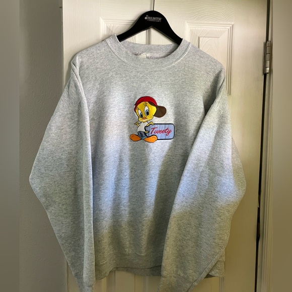 Warner Bros. Tops - Vintage Tweety Bird Sweatshirt 1992